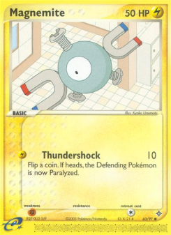 Magnemite - pokemon TCG Card