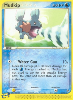 Mudkip - pokemon TCG Card
