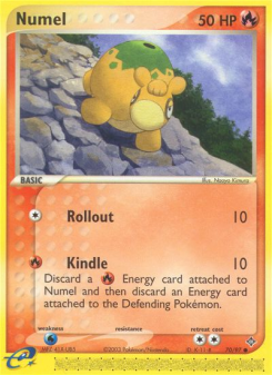Numel - pokemon TCG Card
