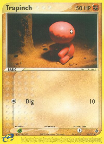 Trapinch - Pokémon TCG Card