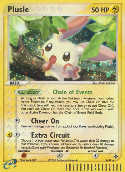 Plusle - Pokémon TCG Card