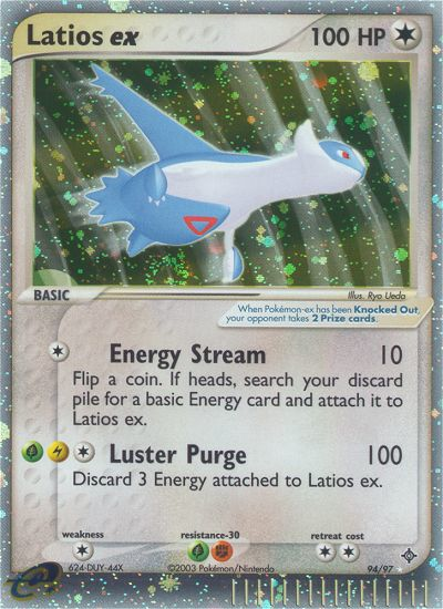 Latios ex - Pokémon TCG Card