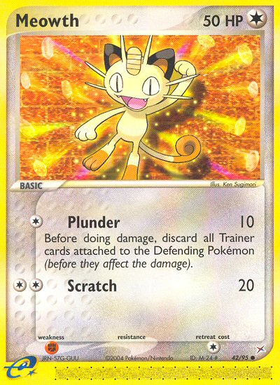 Meowth - Pokémon TCG Card
