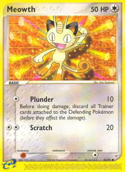 Meowth - pokemon TCG Card