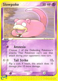 Slowpoke - pokemon TCG Card
