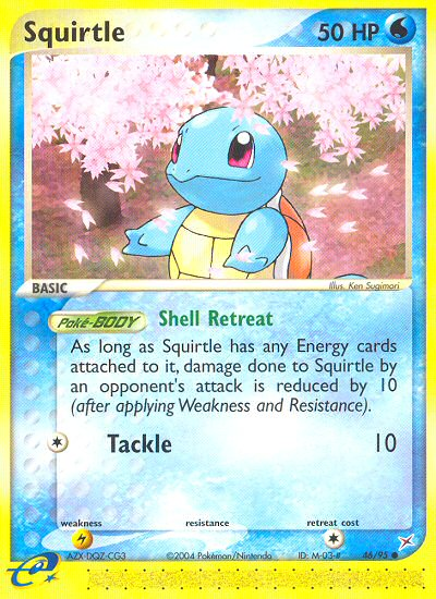 Squirtle - Pokémon TCG Card