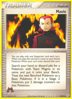 Maxie - pokemon TCG Card
