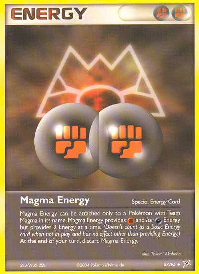 Magma Energy - Pokémon TCG Card