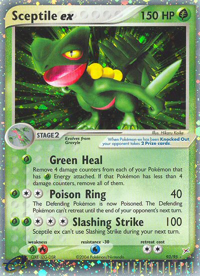 Sceptile ex - Pokémon TCG Card