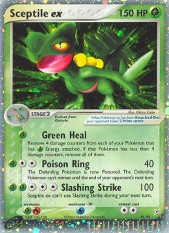 Sceptile ex - pokemon TCG Card