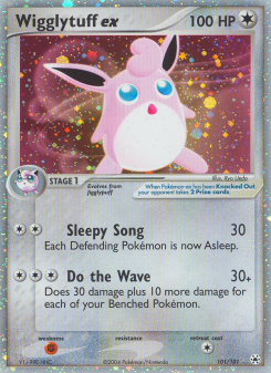 Wigglytuff ex - pokemon TCG Card