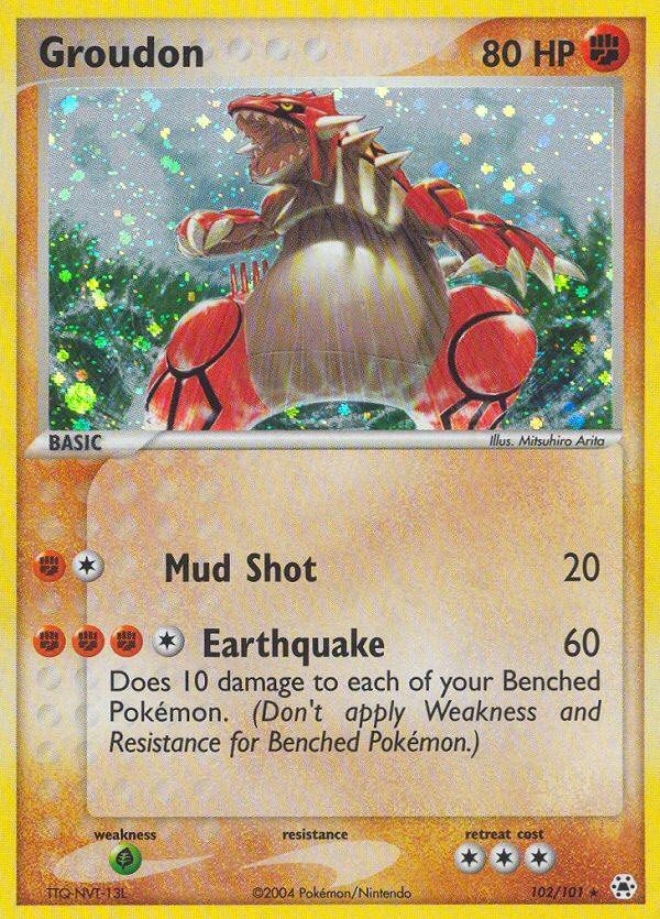 Groudon - Pokémon TCG Card