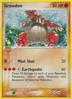 Groudon - pokemon TCG Card