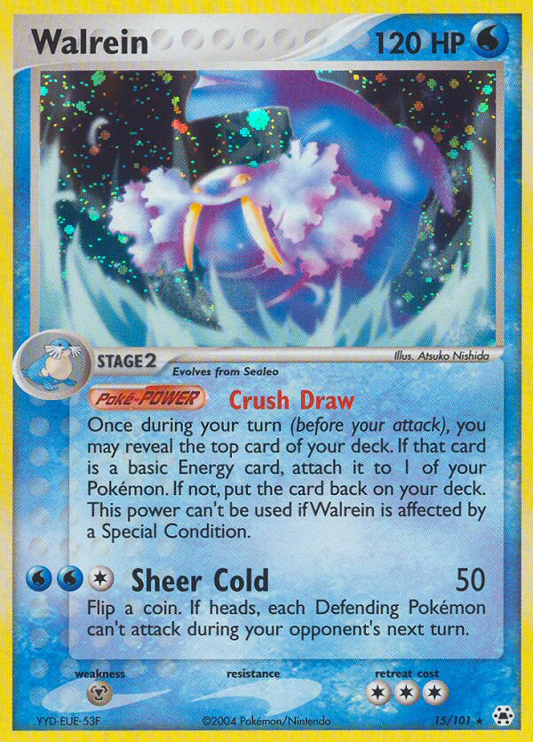 Walrein - Pokémon TCG Card