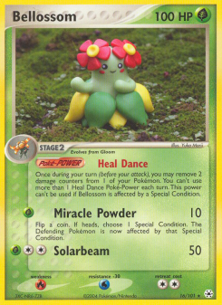 Bellossom - pokemon TCG Card