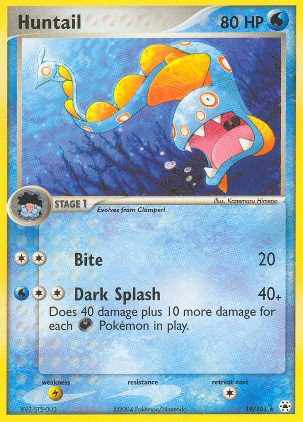 Huntail - Pokémon TCG Card