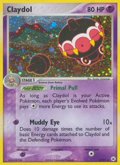 Claydol - pokemon TCG Card
