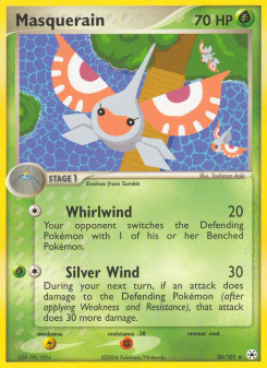 Masquerain - pokemon TCG Card