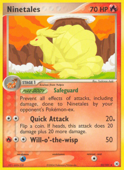Ninetales - pokemon TCG Card