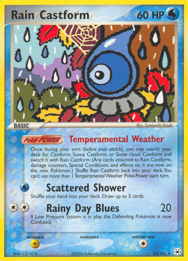 Rain Castform - Pokémon TCG Card