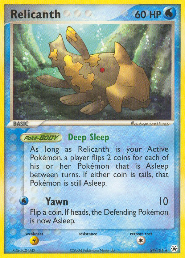 Relicanth - Pokémon TCG Card