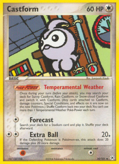 Castform - pokemon TCG Card