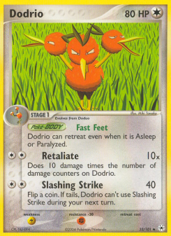 Dodrio - pokemon TCG Card