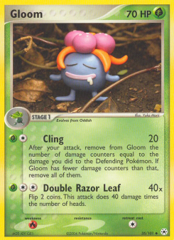 Gloom - pokemon TCG Card
