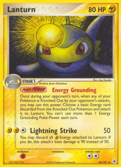 Lanturn - pokemon TCG Card