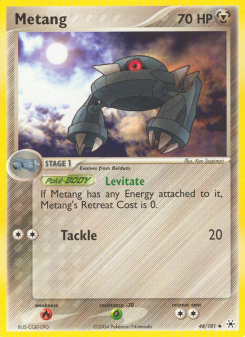 Metang - pokemon TCG Card