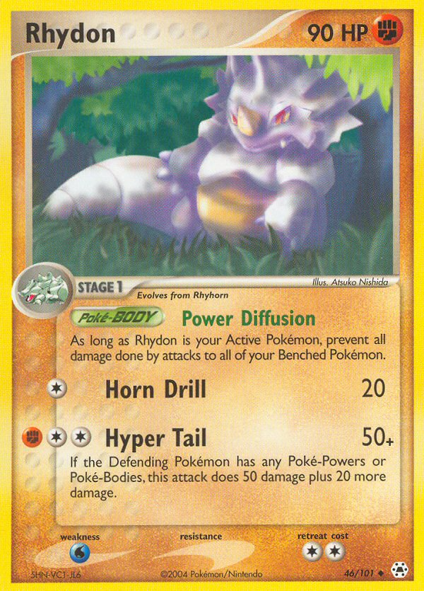 Rhydon - Pokémon TCG Card