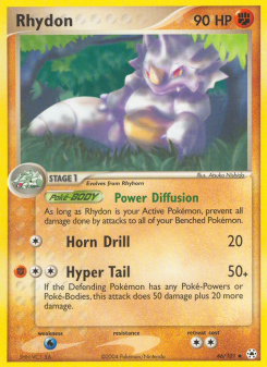 Rhydon - pokemon TCG Card