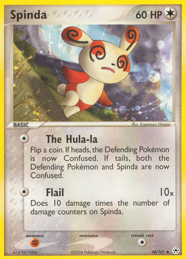 Spinda - Pokémon TCG Card