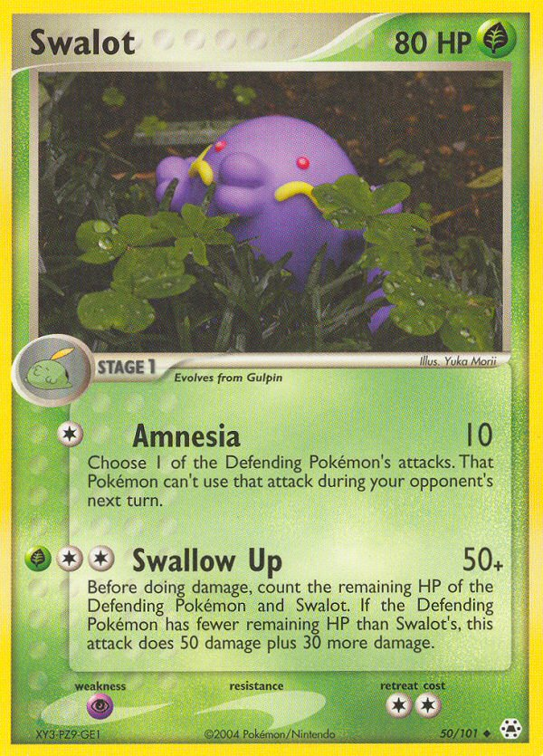 Swalot - Pokémon TCG Card