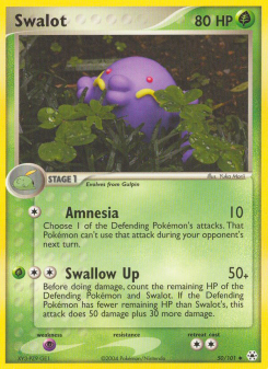 Swalot - pokemon TCG Card