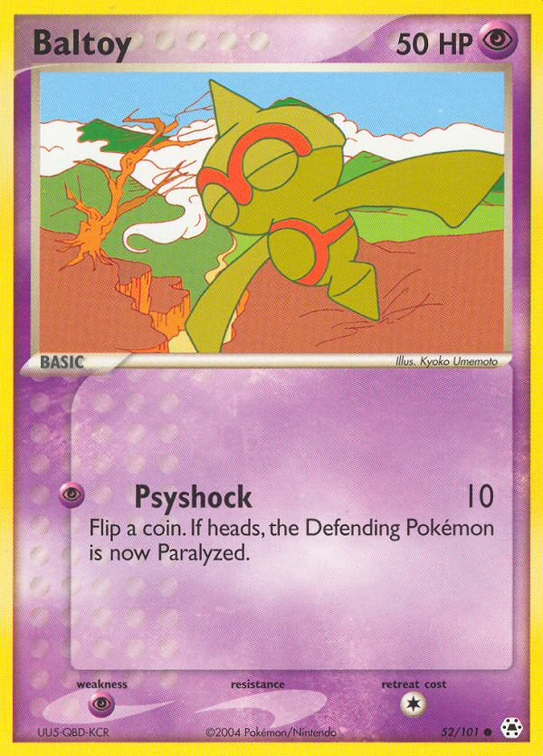 Baltoy - Pokémon TCG Card