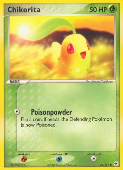 Chikorita - pokemon TCG Card
