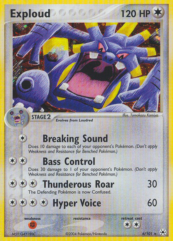 Exploud - Pokémon TCG Card