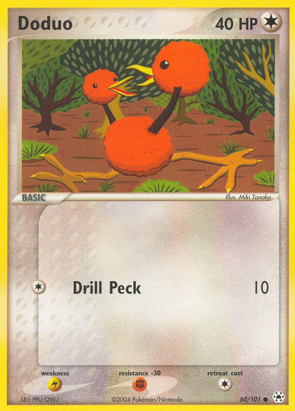 Doduo - Pokémon TCG Card