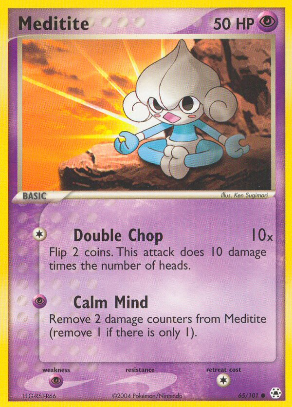 Meditite - Pokémon TCG Card