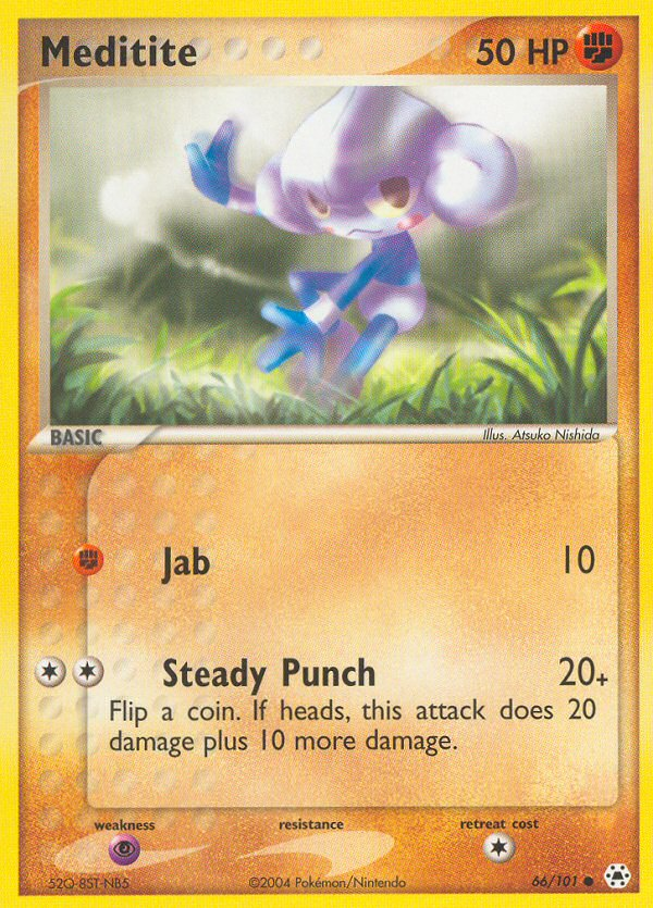 Meditite - Pokémon TCG Card