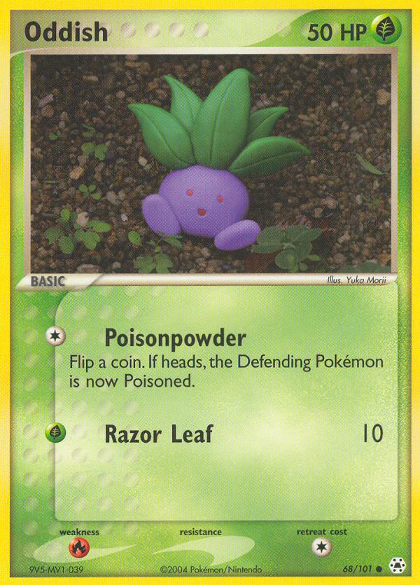 Oddish - Pokémon TCG Card