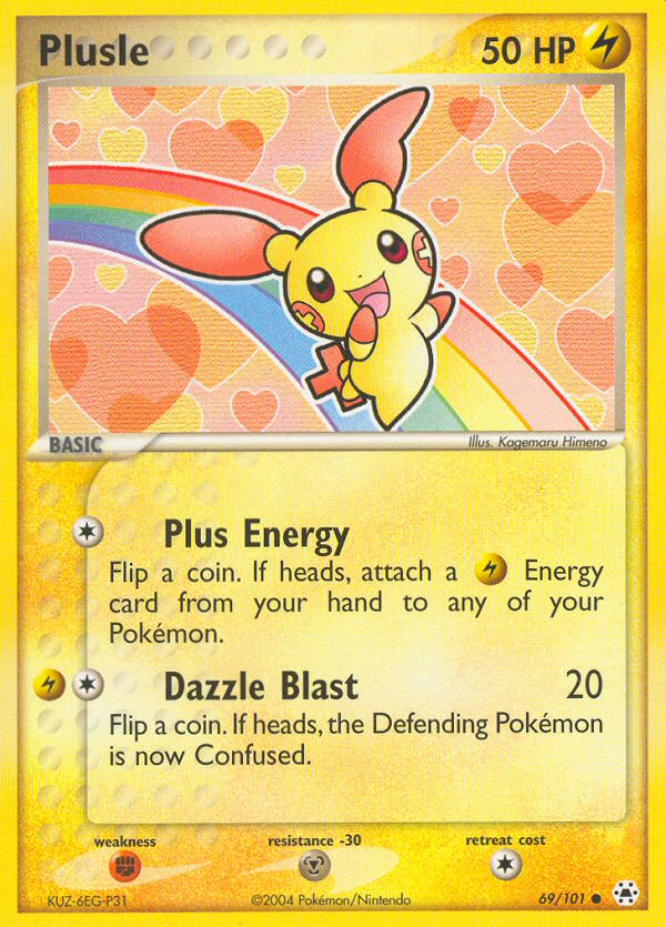 Plusle - Pokémon TCG Card