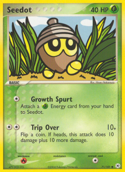 Seedot - pokemon TCG Card
