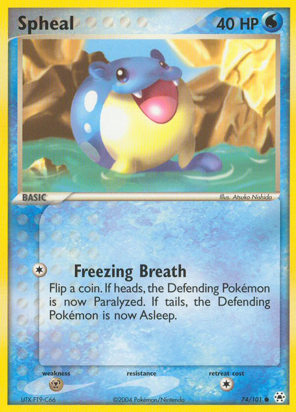 Spheal - Pokémon TCG Card