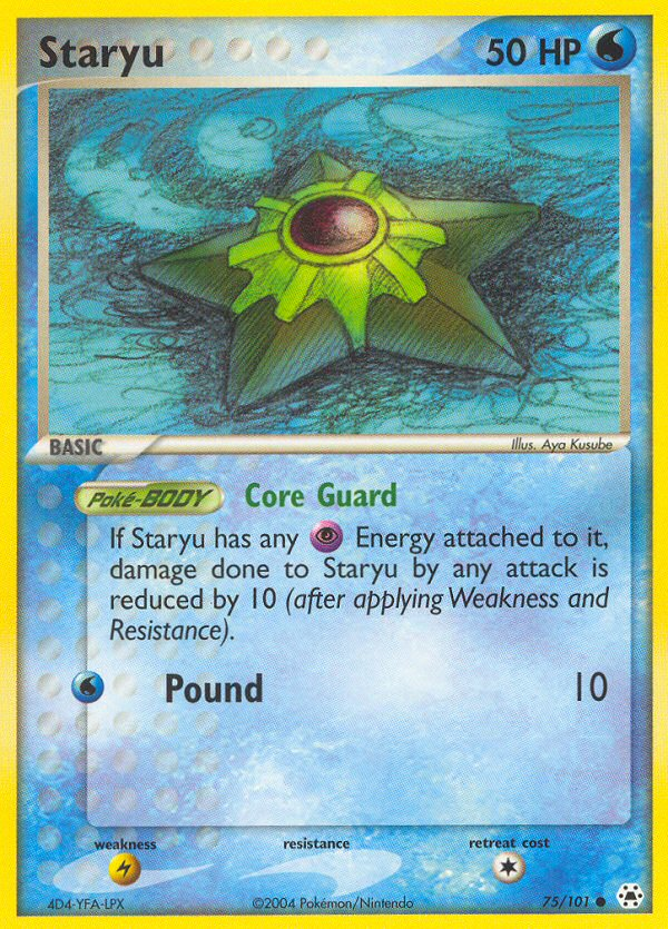 Staryu - Pokémon TCG Card