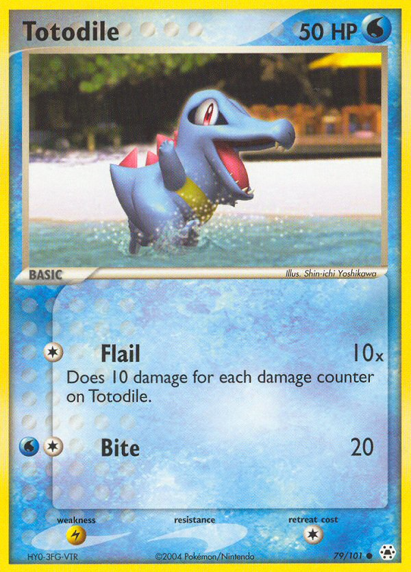 Totodile - Pokémon TCG Card