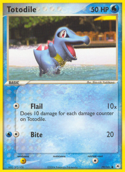 Totodile - pokemon TCG Card