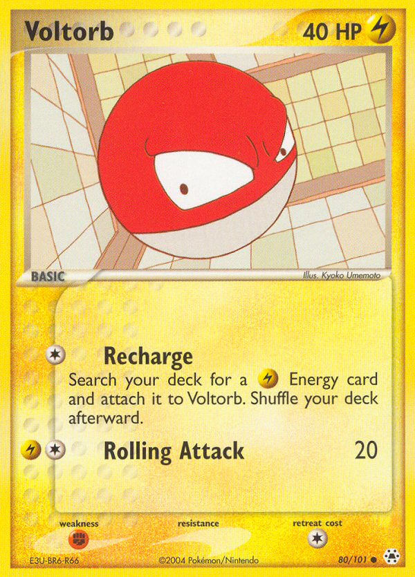 Voltorb - Pokémon TCG Card