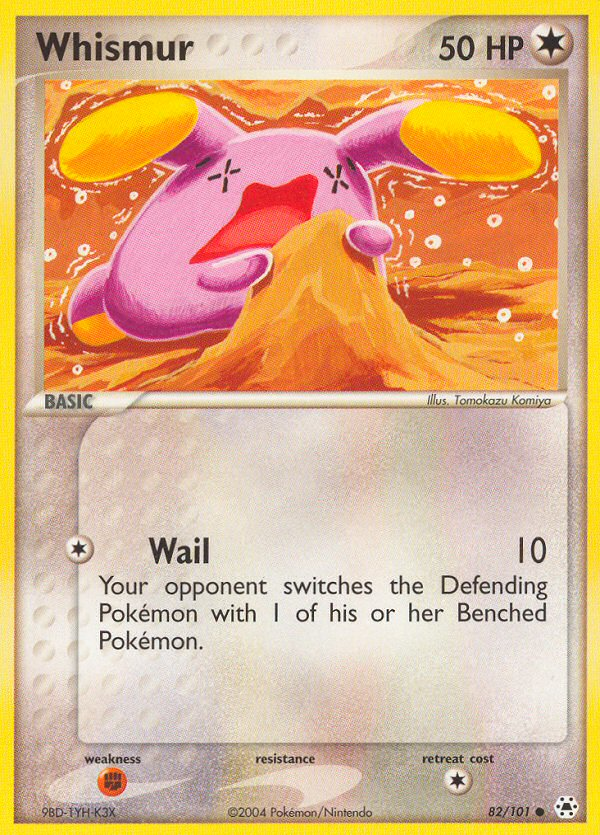 Whismur - Pokémon TCG Card